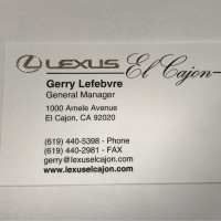 Contact Gerry Lefebvre