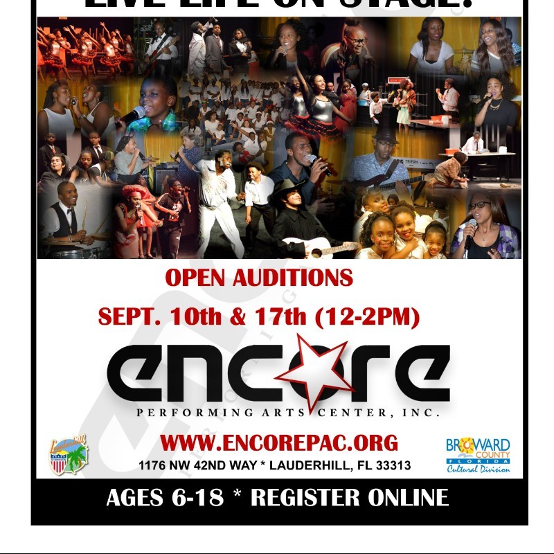 Contact Encore Performing Arts Center Inc.