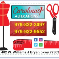 Carolinas Alterations Email & Phone Number