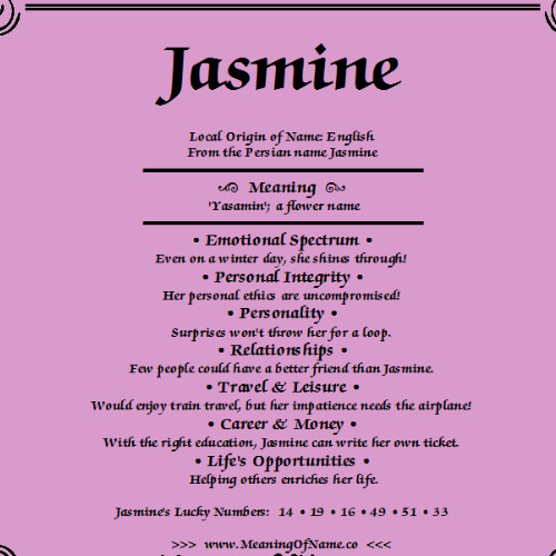 Contact Jasmine Bell