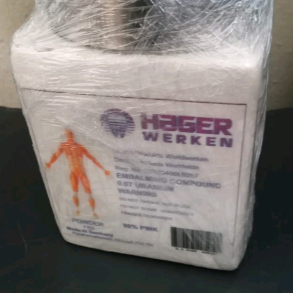 Hager Werken Embalming Powder