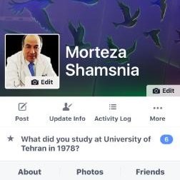 Contact Morteza Shamsnia