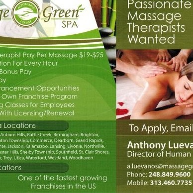 Contact Massage Recruiting