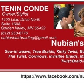 Contact Nubians Braiding