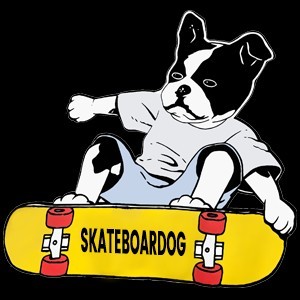 Contact Skateboard Dog