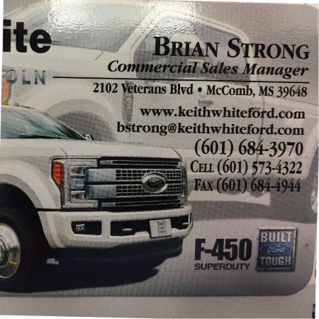 Brian K Strong 601-573-4322