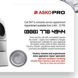 Contact Asko Repair