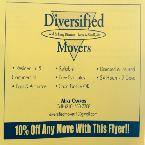 Contact Diversified Movers