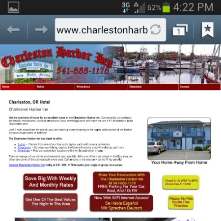 Contact Charleston Inn