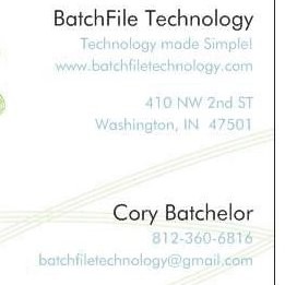 Contact Cory Batchelor