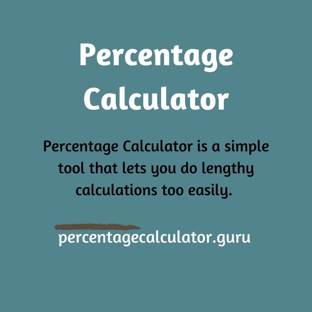 Contact Percentage Calculator