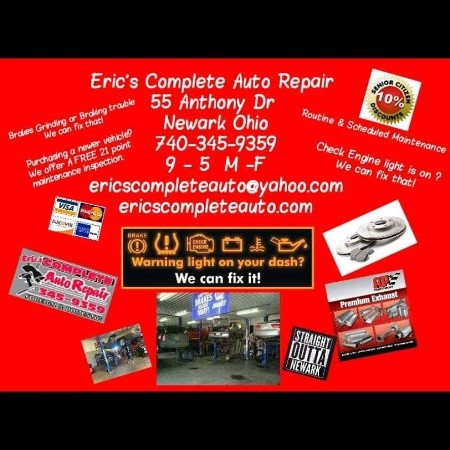 Contact Erics Repair