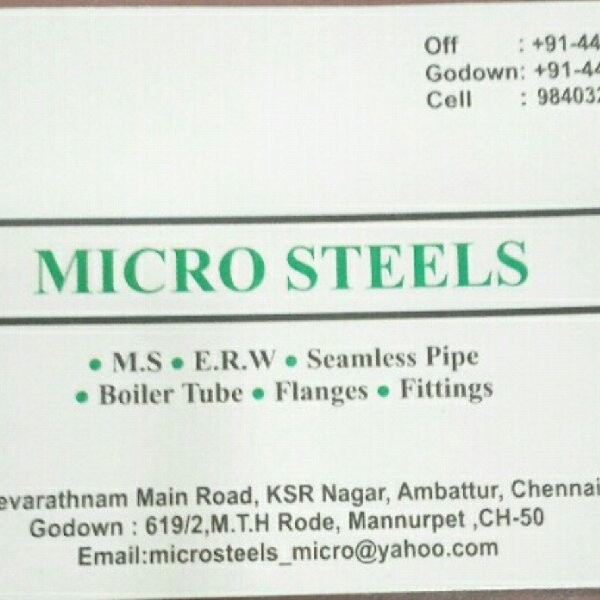 Contact Micro Steels